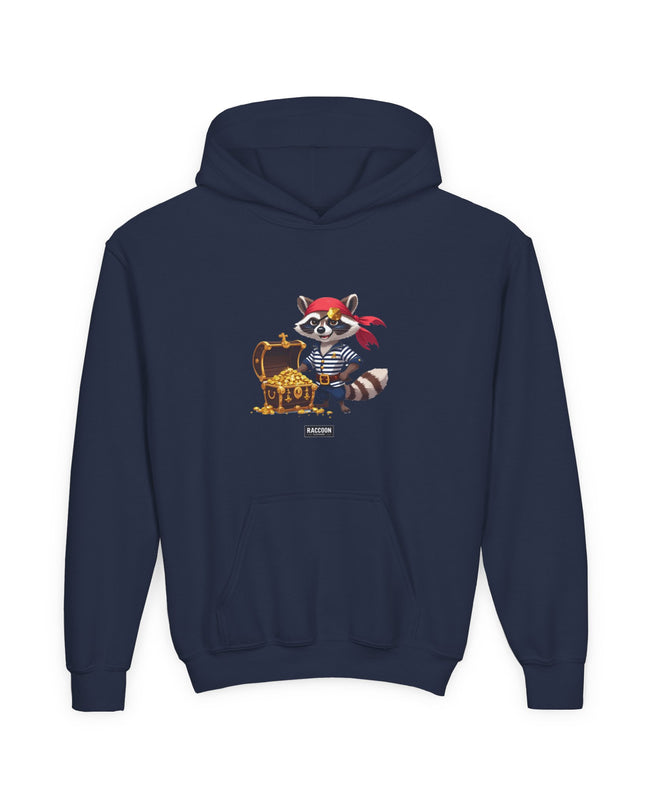 Pirate Raccoon - Kids Hoodie