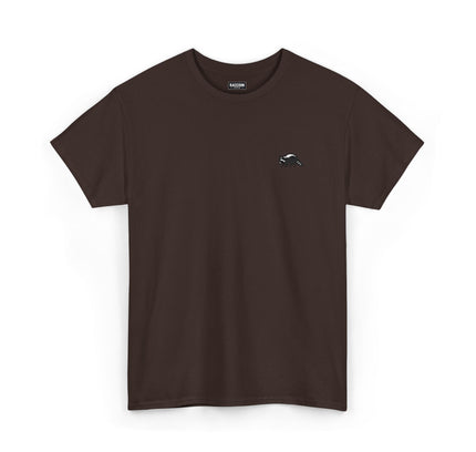 Besticktes Waschbär T-Shirt