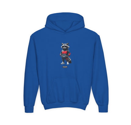 Sunglasses Raccoon - Kids Hoodie
