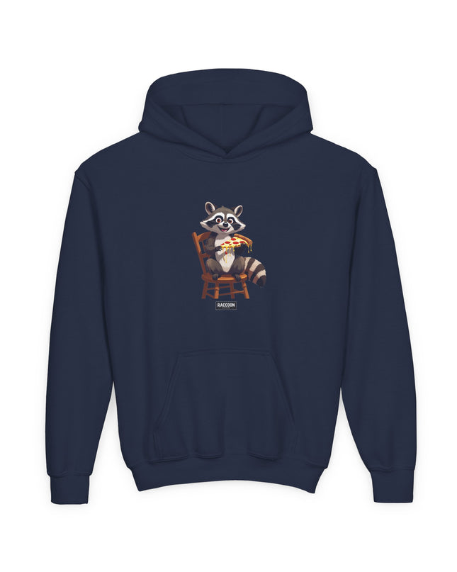 Pizza Raccoon - Kids Hoodie