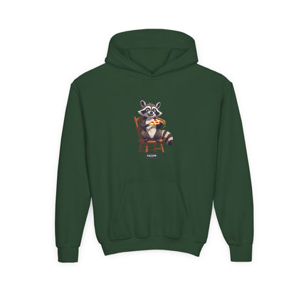 Pizza Raccoon - Kids Hoodie