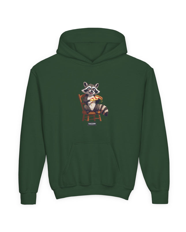 Pizza Raccoon - Kids Hoodie