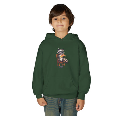 Pizza Raccoon - Kids Hoodie