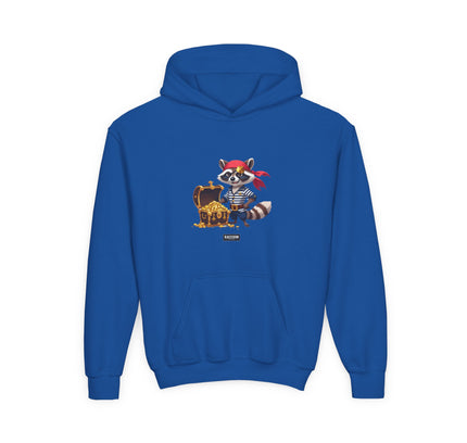 Pirate Raccoon - Kids Hoodie