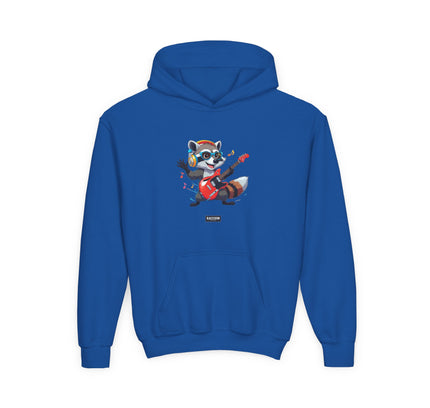 Rockstar Raccoon - Kids Hoodie