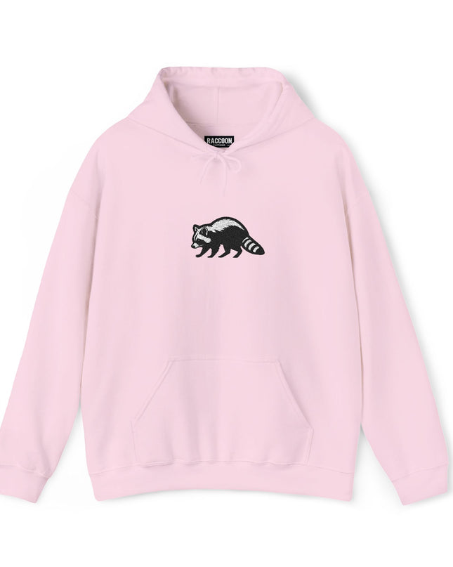 Large Raccoon Embroidered Unisex Hoodie