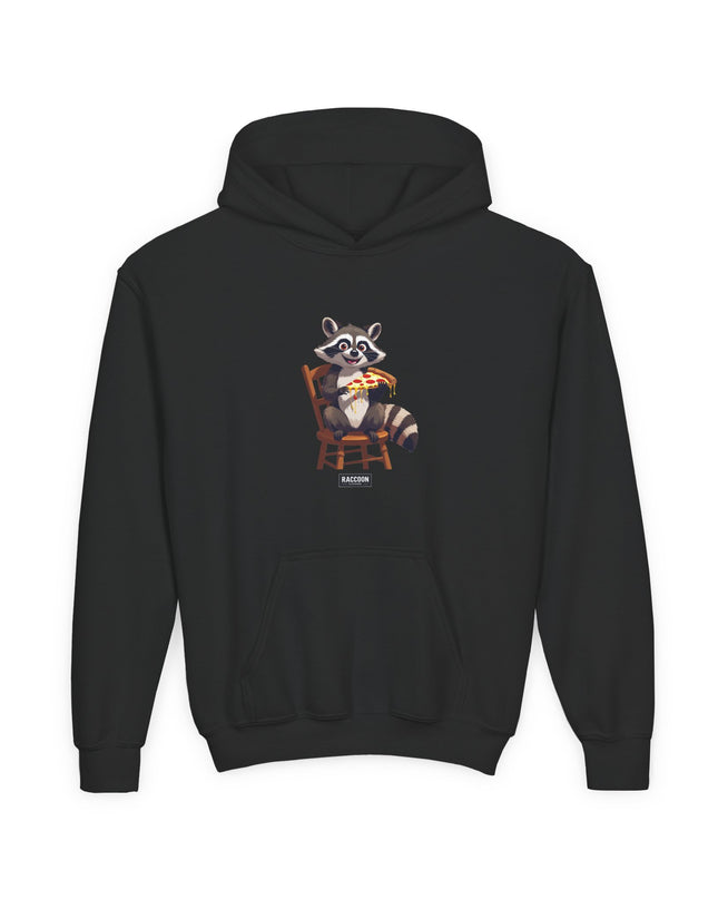 Pizza Raccoon - Kids Hoodie